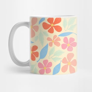 Tropical Vintage Flowers Mug